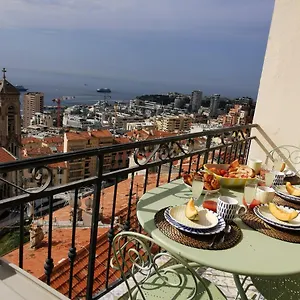 Appartement Vista Monaco, 5mn Walk To Monaco, Amazing View, Beausoleil