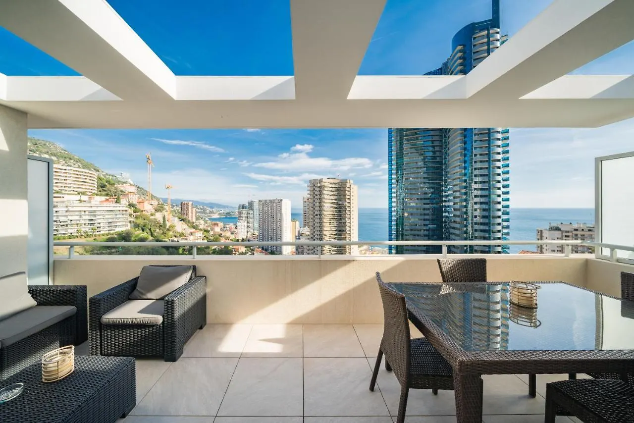 בוסוליי 5Mn Monaco - Terrasse Vue Mer - Parking - Be דירה