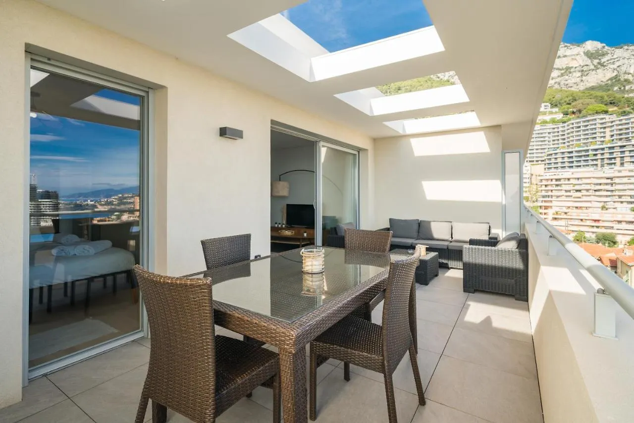 דירה בוסוליי 5Mn Monaco - Terrasse Vue Mer - Parking - Be צרפת