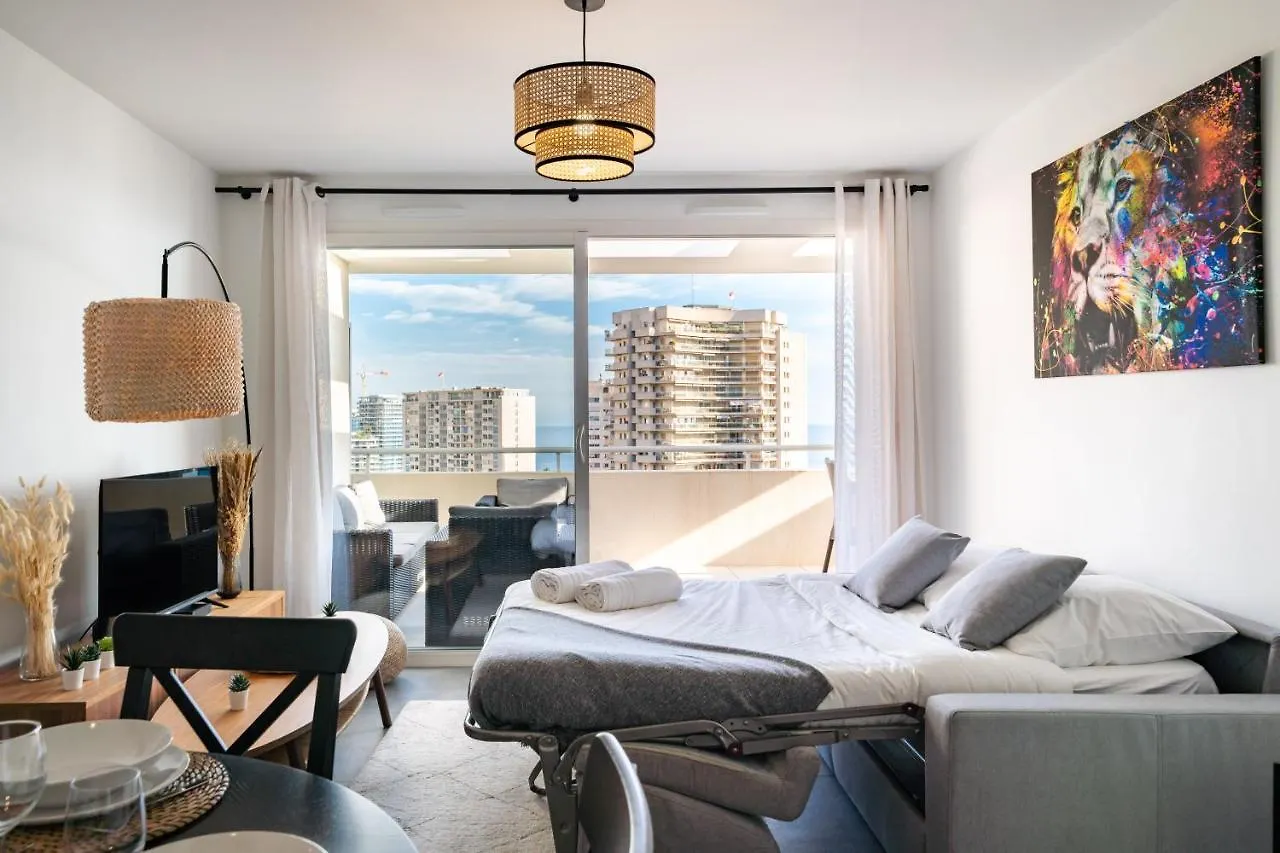 בוסוליי 5Mn Monaco - Terrasse Vue Mer - Parking - Be 0*,  צרפת